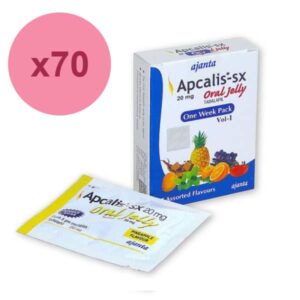 Apcalis Mundgelee 70 Stück